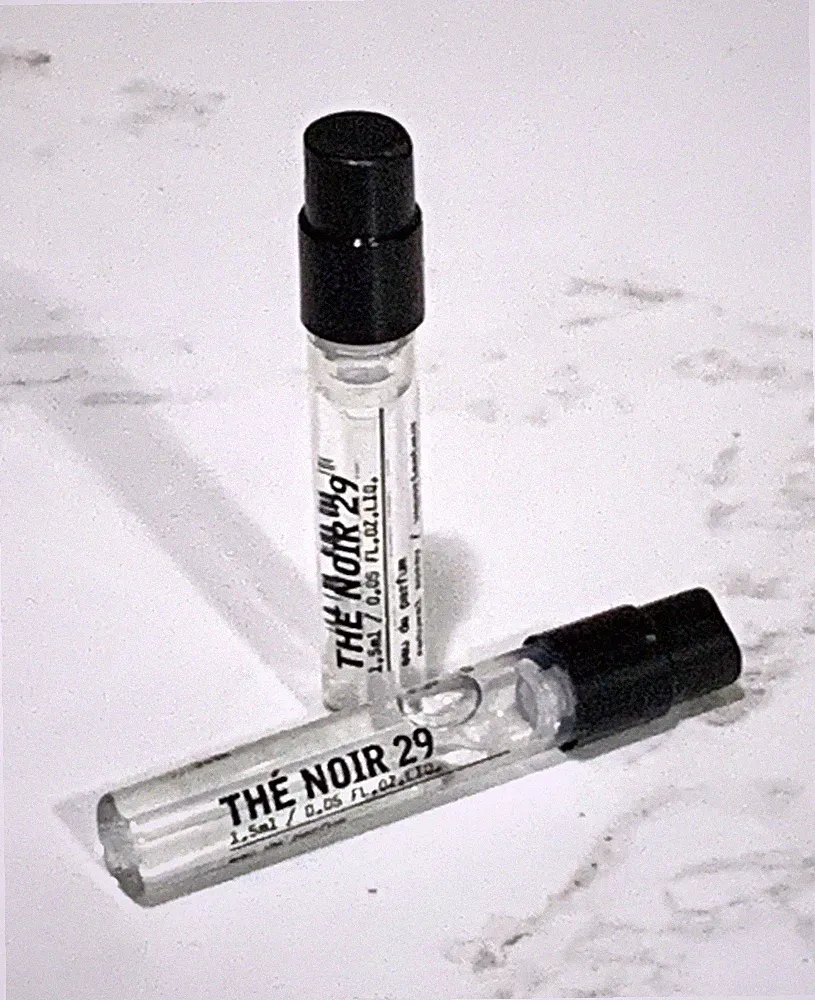 2X Le Labo The Noir 29 EDP Perfume Spray Sample Vial 0.05 oz, 1.5 ml NWOB