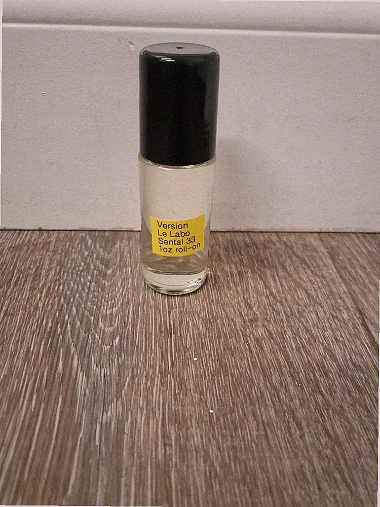 FRAGRANCE OIL VERSION of Le Labo•SANTAL 33• ROLL ON 1 Oz 30 Ml Uncut Free Ship